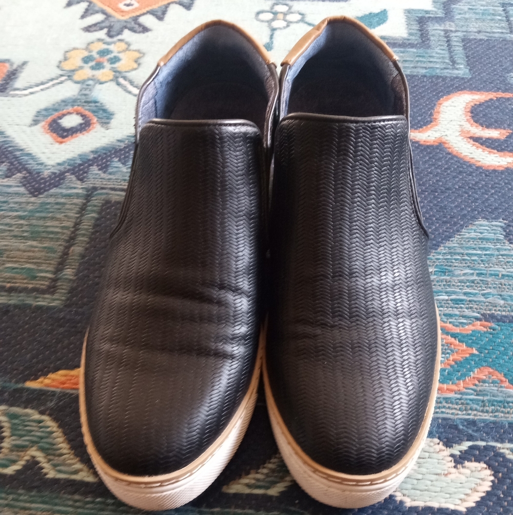 Dr.Scholls Black Slip On Platform